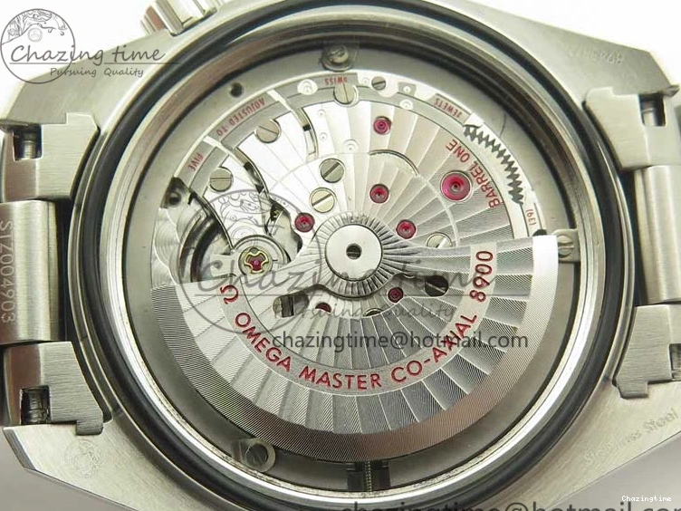 0428 Planet Ocean 2016 43.5mm SS Blue Bezel OM 1:1 Best Edition Blue Dial on SS Bracelet A8900 V WellDesigned 8029